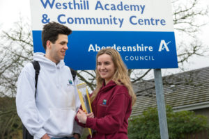 Senior pupils Westhill Academy10b