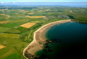 Aerial of Cruden Bay Golf Course